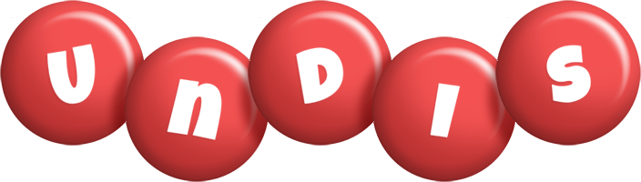 Undis candy-red logo