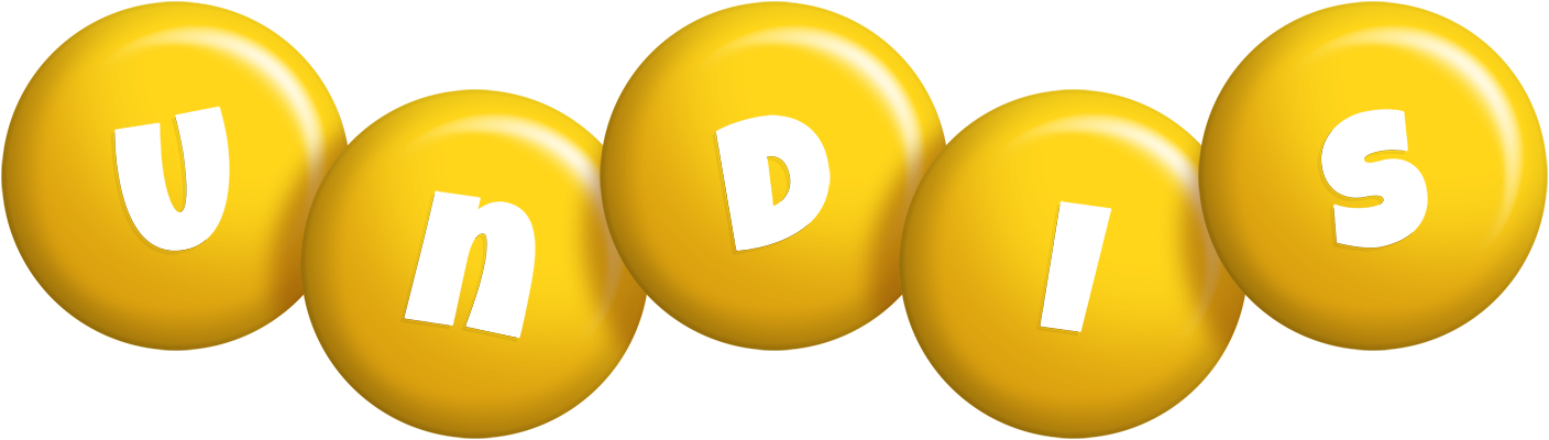 Undis candy-yellow logo