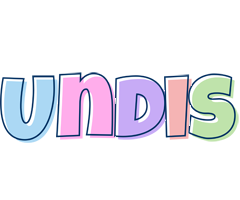 Undis pastel logo