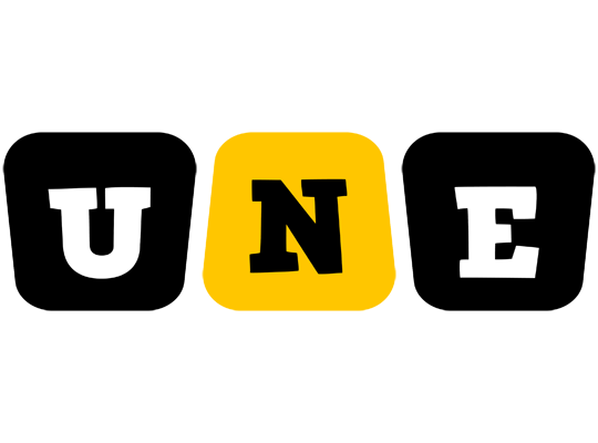 Une boots logo