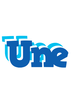 Une business logo