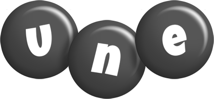 Une candy-black logo