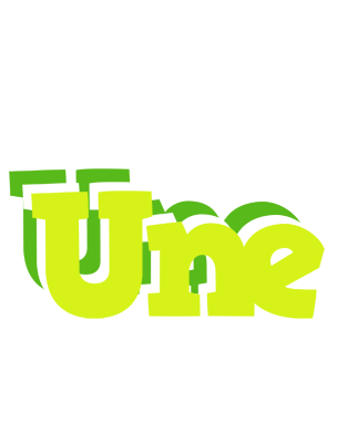 Une citrus logo