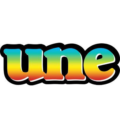 Une color logo