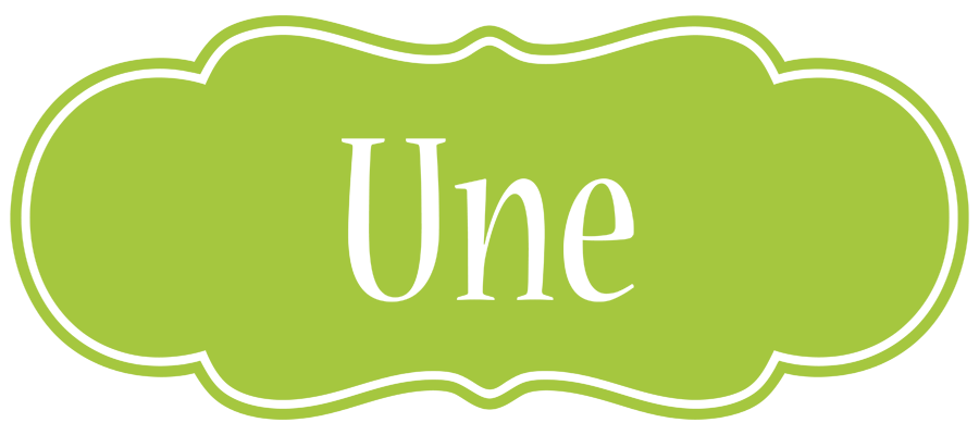 Une family logo