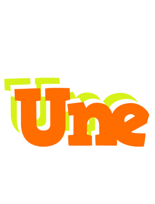 Une healthy logo