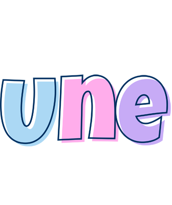 Une pastel logo