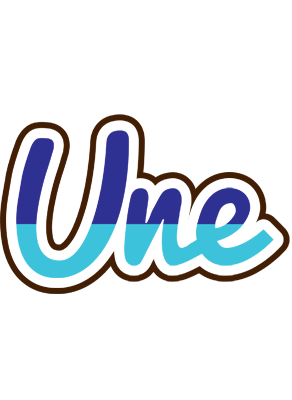 Une raining logo