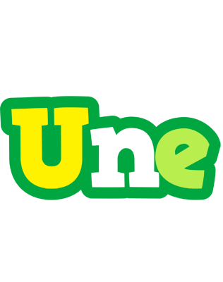 Une soccer logo