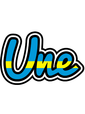 Une sweden logo