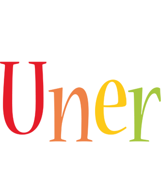 Uner birthday logo