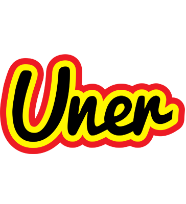 Uner flaming logo