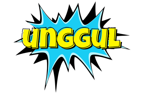 Unggul amazing logo