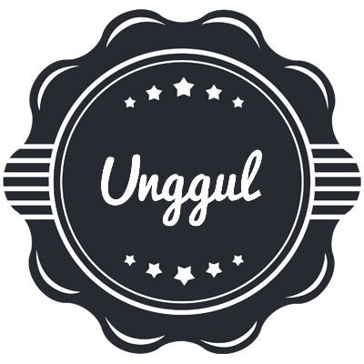 Unggul badge logo
