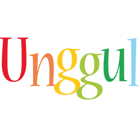 Unggul birthday logo