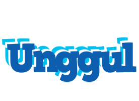 Unggul business logo