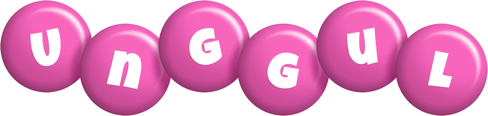 Unggul candy-pink logo
