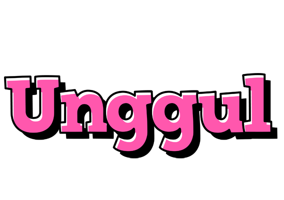 Unggul girlish logo