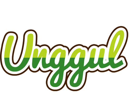 Unggul golfing logo