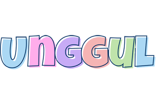 Unggul pastel logo