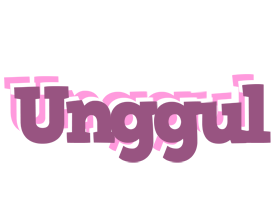 Unggul relaxing logo