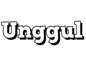 Unggul snowing logo