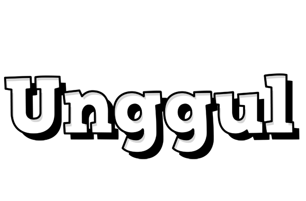 Unggul snowing logo