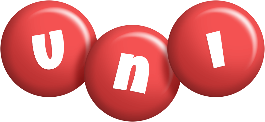 Uni candy-red logo
