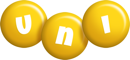 Uni candy-yellow logo