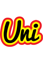 Uni flaming logo