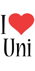 Uni i-love logo