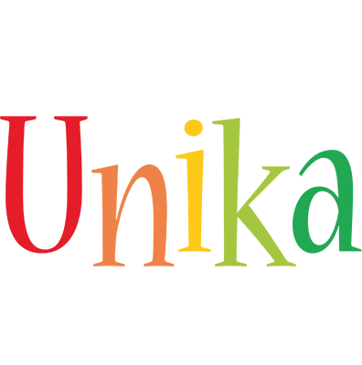 Unika birthday logo