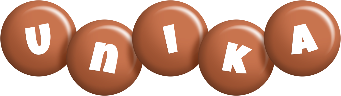 Unika candy-brown logo