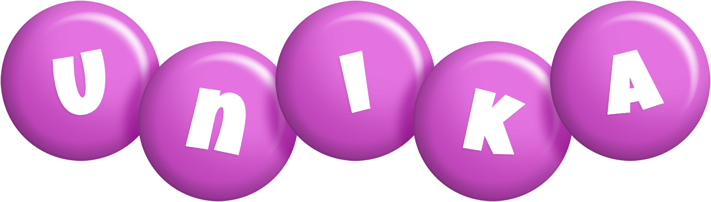 Unika candy-purple logo