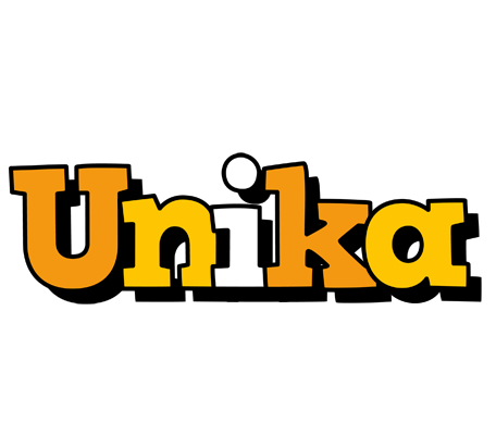 Unika cartoon logo