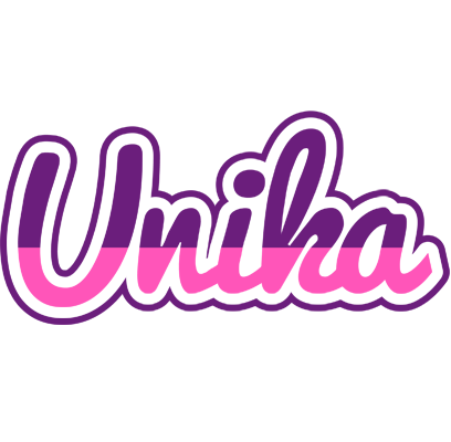 Unika cheerful logo