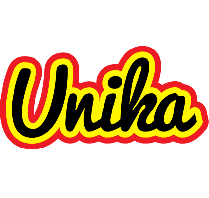Unika flaming logo