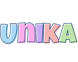 Unika pastel logo