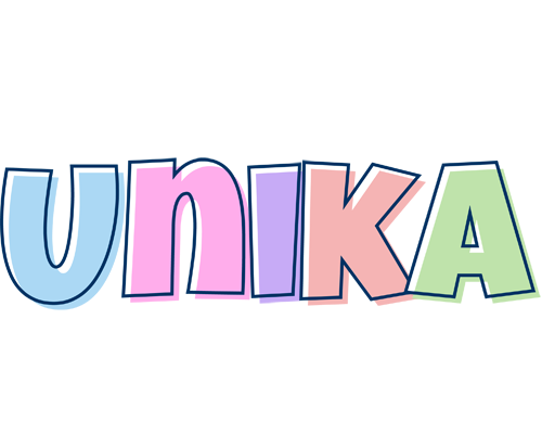 Unika pastel logo