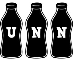 Unn bottle logo