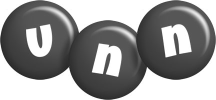 Unn candy-black logo