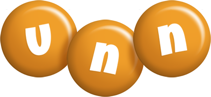 Unn candy-orange logo