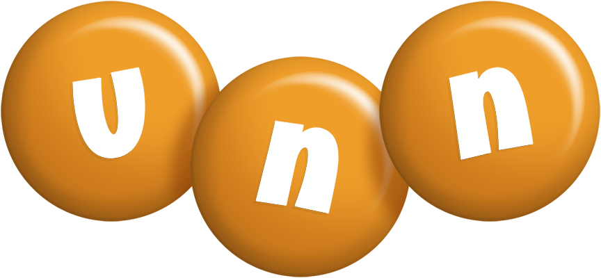 Unn candy-orange logo