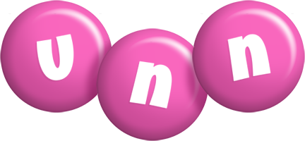 Unn candy-pink logo