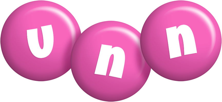 Unn candy-pink logo