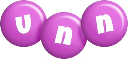 Unn candy-purple logo