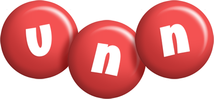 Unn candy-red logo