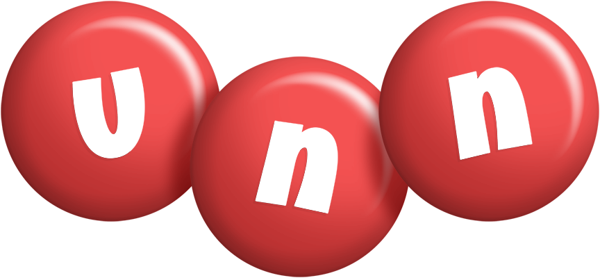 Unn candy-red logo
