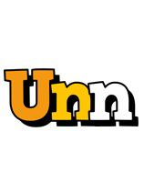 Unn cartoon logo