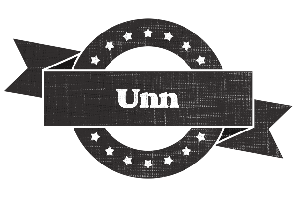 Unn grunge logo